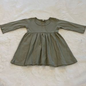 Sage Green Dress with Knit Tights- Outfit Pack